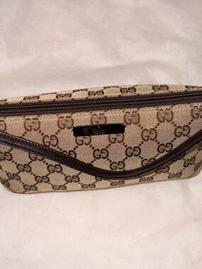 Gucci Beige and Brown GG Canvas Mini